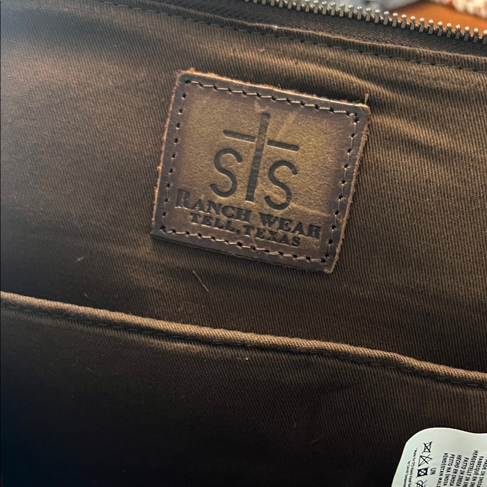 STS Ranchwear Brown Leather Backpack - Picture 7 of 9